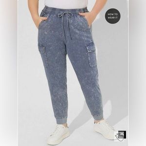 TORRID 2X RELAXED FIT JOGGER - CHALLIS
